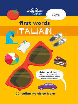cover image of Lonely Planet First Words--Italian